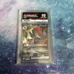 Pokemon TCG Journey Together N's Zoroark EX Card 185/159 Ace 10 - Image 1