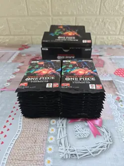 Box One Piece card game OP-06 completo aperto solo le bustine sono sealed - Image 3