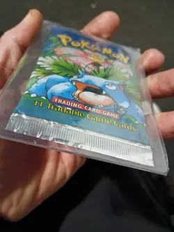 Factory Sealed 1999 Shadowless Pokemon Base Set Booster Pack 9781575306032 - Image 4