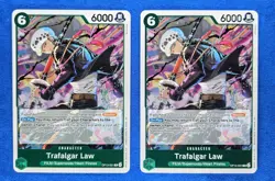 2x Trafalgar Law OP13-031 R | NM | Carrying on His Will | One Piece TCG - Image 1