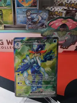 Quaquaval ex - 235/193 - Pokemon Paldea Evolved Full Art Ultra Rare Card NM - Image 1