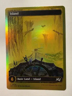MTG Island (DFT) (First-Place Foil) Aetherdrift 508 - Image 1