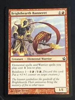 1x Brighthearth Banneret (88) Morningtide LP MTG Magic the Gathering x1 MKE - Image 1