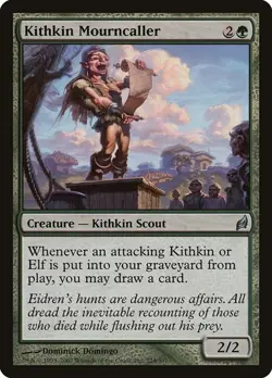 Kithkin Mourncaller 224 MTG NM - Lorwyn - Image 1