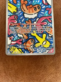 Tatsugiri 186/167 - Twilight Masquerade Illustration Rare Pokemon TCG NM - Image 3