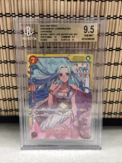 OP04-118 Nefertari Vivi SEC Japanese - BGS 9.5 Gem Mint One Piece - Image 1