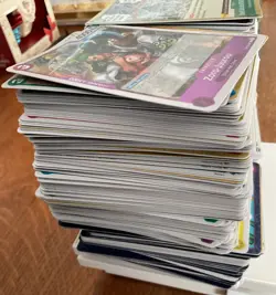 One Piece trading cards. 1 Kg of unchecked and unsorted - Image 4