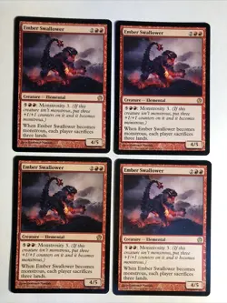 4x Theros Ember Swallower NM Magic Karte Magic The Gathering Mtg - Image 1