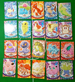 70+ Topps Pokemon Cards Series 1 & 2 NO DUPLICATES Bundle Vintage Blue Logo - Image 2