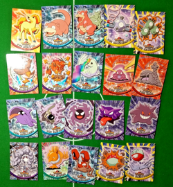 70+ Topps Pokemon Cards Series 1 & 2 NO DUPLICATES Bundle Vintage Blue Logo - Image 4