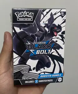 Pokemon TCG Black Bolt Booster Bundle Box - 6 Booster Packs Brand New Sealed - Image 1