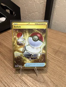 Switch 206/165 - Pokemon SV: Scarlet & Violet 151 - Secret Rare Holo - NM - Image 1