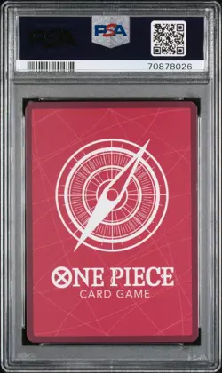 One Piece TCG OP01-003 Monkey.D.Luffy Alt Art PSA 10 PRE-ERRATA LABEL EN - Image 2