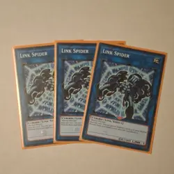 Yu-Gi-Oh! TCG Link Spider Effect Link 1st Edition YS18-ENO44 x3 English Cards - Image 2