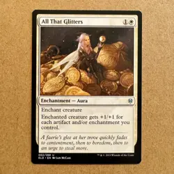 B3G3 ~ MTG ~ All That Glitters ~ ELD Throne of Eldraine ~ 002 ~ M/NM - Image 1