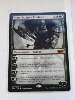 Garruk, Apex Predator Magic 2015 M15 #210 - Image 1