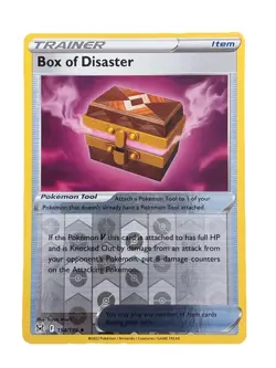 New: 2022 Pokemon TCG Box of Disaster 154 Swsh11: Lost Origin Reverse Holo - Image 1