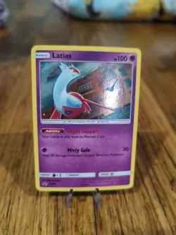 Pokemon TCG Latias-Sm87 Sun & Moon Sm87 Holo Promo - Image 1