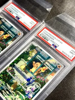 2 PSA 9 Sequence 2023 Pokemon EN ETB Promo 044 Charmander Obsidian Flames - Image 2