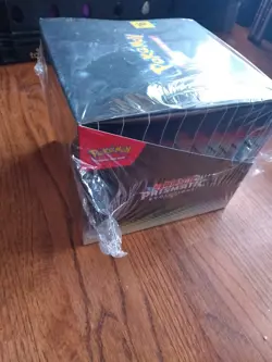 Pokemon TCG Prismatic Evolution Tech Sticker Collection 12ct Sealed Case - Image 1