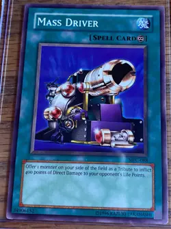 Yu-Gi-Oh! TCG Mass Driver Magicians Force MFC-088 Unlimited Common LP - Image 1