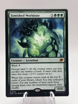 Famished Worldsire 0182 Edge of Eternities EOE MTG NM - Image 1