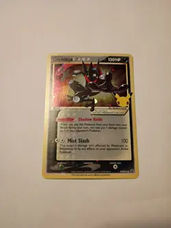 Greninja Gold Star - SWSH144 - Promo - Celebrations - Pokemon Card - NM/M - Image 1