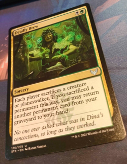 Deadly Brew - Strixhaven STX - Uncommon - NM (see pics) MTG - Image 3