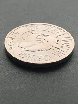 Gengar NO.094 Pokemon Battle Coin Medal 1997 Japan Pokemon RARE Nintendo Silver - Image 5