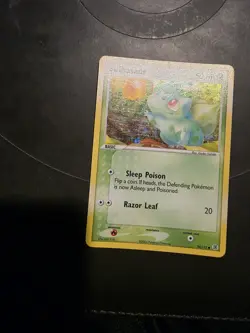 Pokemon TCG Bulbasaur EX FireRed & LeafGreen 54/112 Reverse Holo Card - Image 1