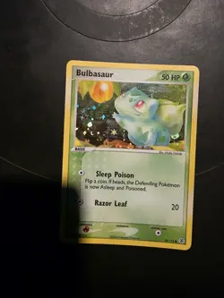 Pokemon TCG Bulbasaur EX FireRed & LeafGreen 54/112 Reverse Holo Card - Image 2
