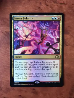 Invert Polarity Foil MTG Magic the Gathering Card NM Mint Modern Horizons MH3 - Image 1