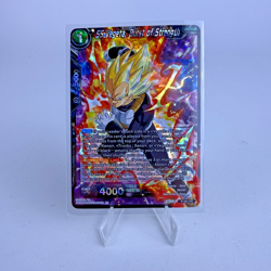 SS Vegeta Burst of Strength P-401 PR Foil Dragon Ball Super Card Game - Image 1