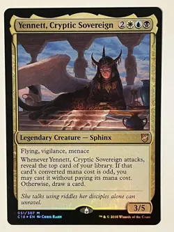 Yennett, Cryptic Sovereign Commander 2018 Foil MTG NM - Image 1