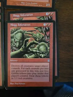 MTG: Goblin lot. Mogg Infestation, fanatic, prospector, ritual and more! - Image 2