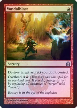 MTG Return to Ravnica - Vandalblast (Foil) - Image 1