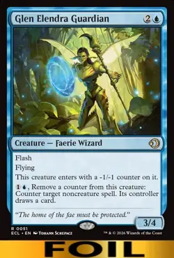 Glen Elendra Guardian ** FOIL ** #51 - Lorwyn Ecliped - NM MTG - Image 1