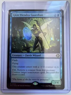 Glen Elendra Guardian #0051 FOIL Lorwyn Eclipsed NM MTG ENG - Image 1