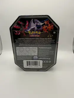 Pokemon TCG Crown Zenith Tin Galarian Moltres International Version Sealed - Image 2