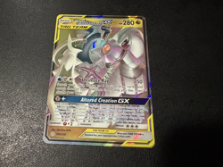 Arceus & Dialga & Palkia GX 156/236 Sm Cosmic Eclipse Holo Pokemon NM - Image 1