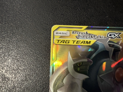 Arceus & Dialga & Palkia GX 156/236 Sm Cosmic Eclipse Holo Pokemon NM - Image 2