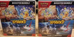 Pokemon TCG Scarlet & Violet Surging Sparks 2 Booster Bundle New Factory Sealed - Image 1