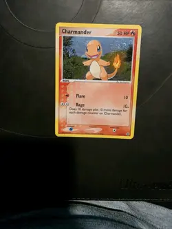 Pokemon TCG Charmander Holo Secret Rare Card 113/112 EX FireRed LeafGreen - Image 1