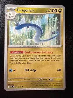 FREE SHIPPING Pokemon TCG - Ascended Heroes- Dragonair - 151/217 REGULAR - Image 1