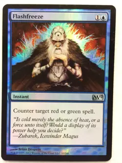 MTG 1x FOIL Flashfreeze Core Set 2012 M12 Modern Magic the Gathering Card x1 LP - Image 1