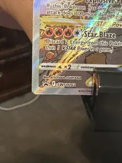 Charizard VSTAR SWSH262 SWSH: Sword & Shield Promo Cards Holo - Image 5