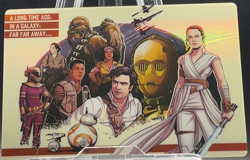 Rey C-3PO #12 Star Wars Episode Special Edition Wafer Card Bandai Holo TCG - Image 1