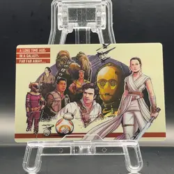 Rey C-3PO #12 Star Wars Episode Special Edition Wafer Card Bandai Holo TCG - Image 2