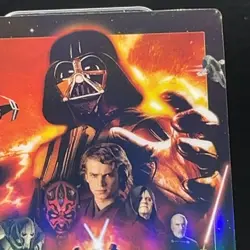 Darth Vader #35 Star Wars Episode Special Edition Wafer Card Bandai Holo TCG b - Image 3