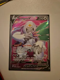 Pokemon Card Oranguru V 179/189 Astral Radiance Full Art Holo Rare NM - Image 1
